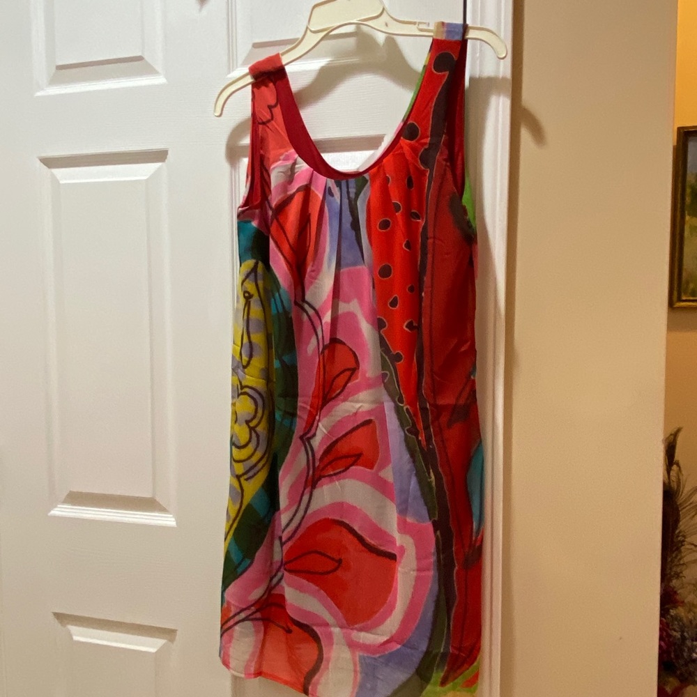 Desigual Vesta Fresita multicolored tank dress. - Picture 4 of 14